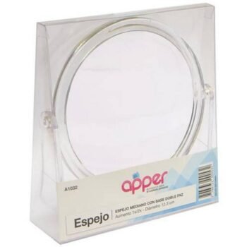 Espejo con base doble faz mediano 1X-2X