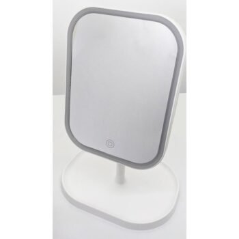 Espejo de mesa con luz led