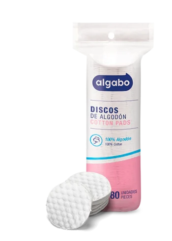 Caja x36 Discos de algodón Desmaquillantes 80u