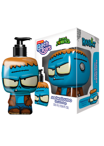 Caja x12 Jabón Líquido Ultra Zombies 300ml