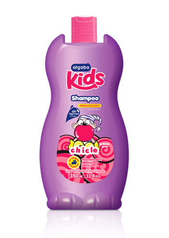 Caja x12 Kids Shampoo Chicle 350ml