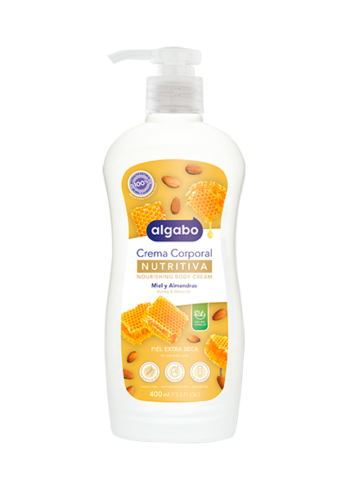 Caja x12 Crema Nutritiva Miel y Almendras 400ml