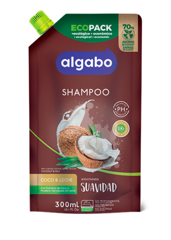 Caja x12 Shampoo Suavidad de Coco y Leche DP 300ml