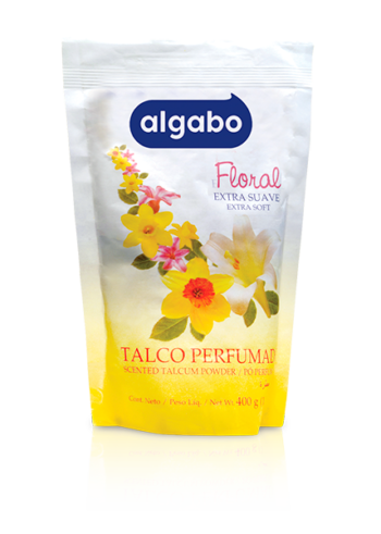 Caja x20 Talco Perfumado Bolsita Floral 400g