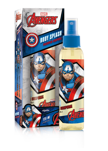 Caja x12 Avengers Colonia Capitán América 125ml