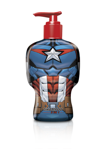 Caja x12 Avengers Shampoo 2 en 1 350ml