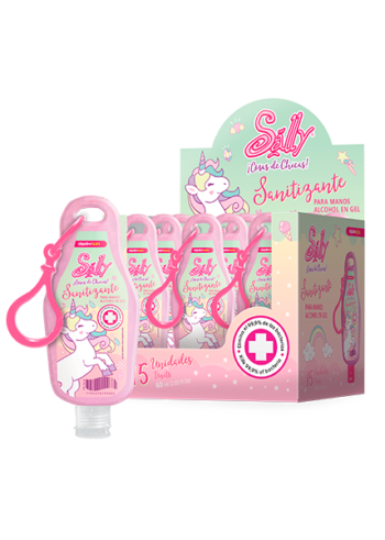 Caja x15 Sally Alcohol en Gel Pocket 60ml